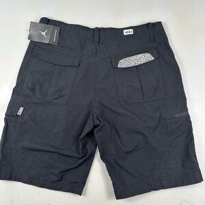 NEW VTG Nike Air Jordan Cargo Shorts Men 40 X 13 Black Classic Jumpman 414095